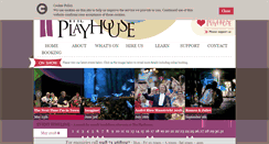 Desktop Screenshot of derryplayhouse.co.uk