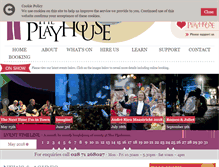 Tablet Screenshot of derryplayhouse.co.uk